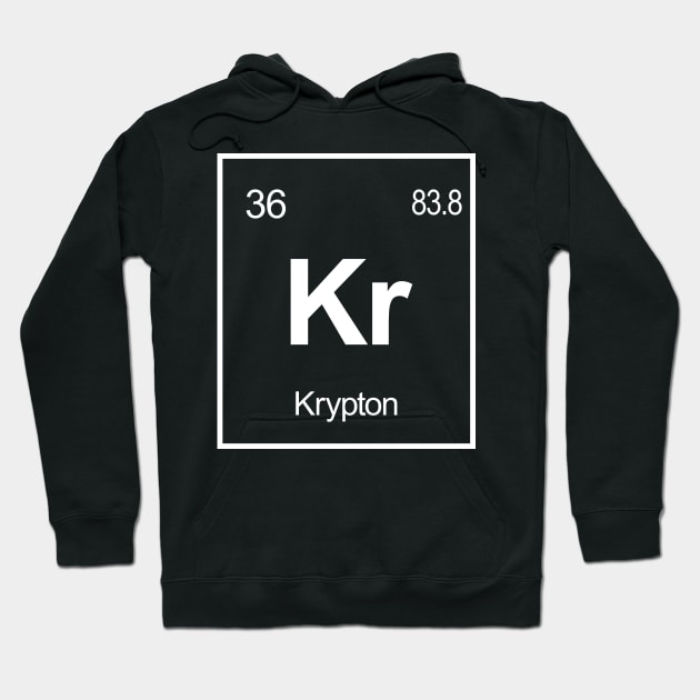 Kr Element of Krypton - Periodic Table Elements - Krypton Hoodie by Mash92